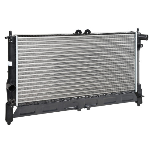 Радиатор охлаждения для а/м Chevrolet Lanos A/C (02-) 1.5i/1.6i MT (сборный)