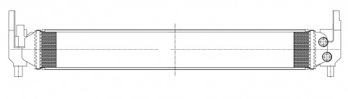 Радиатор охлаждения для автомобилей Rapid (12-) /Audi A1 (10-) 1.2T/1.4T (жидк. интеркул.)