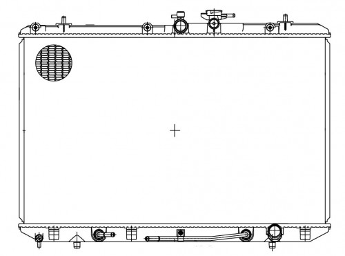 Радиатор охлаждения для автомобилей Highlander (08-)
