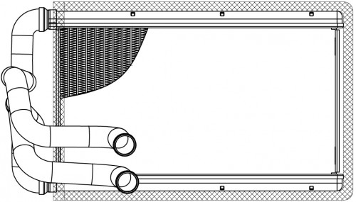 Радиатор отопителя для а/м Hyundai Tucson IV (20-)