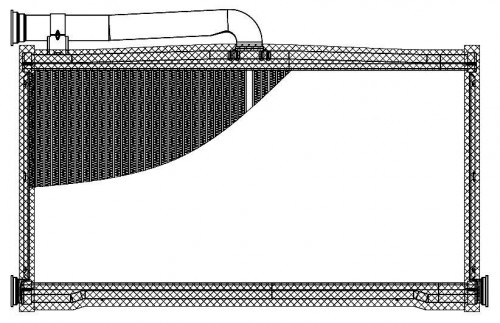 Радиатор отопителя для автомобилей Audi A6 (C6) (04-) (тип Denso)
