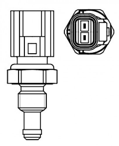 Датчик температуры для автомобилей Ford Mondeo III (00-)/Focus II (05-)/Mazda 6 (07-)/CX-7 (06-)