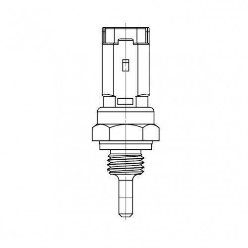 Датчик температуры для автомобилей Fiat Albea (07-)/Doblo (05-) 1.4i