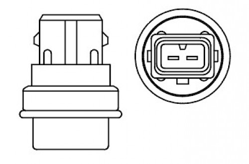 Датчик температуры для автомобилей VW Passat B3/B4 (88-)/B5 (96-)/Audi 80 (86-)/100 (90-)/A4 B5 (94-)