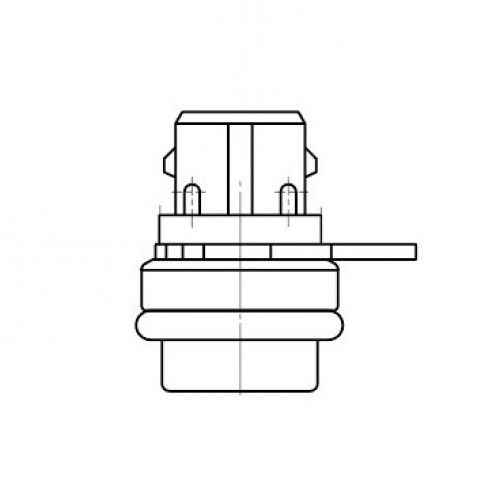 Датчик температуры для автомобилей VAG Passat B3/B4 (88-) 1.8i
