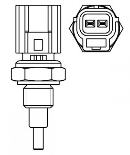 Датчик температуры для автомобилей Toyota Corola (07-)/Camry (06-)/Camry (11-)/Land Cruiser 200 (07-)/Land Cruiser Prado (09-)/RAV4 (06-)/RAV4 (12-)