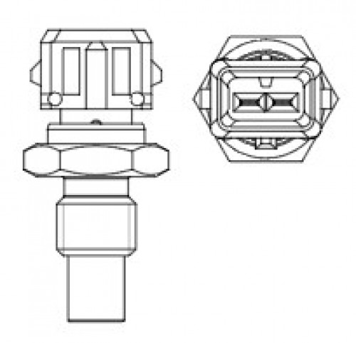 Датчик температуры для автомобилей Sitrak C7H (21-)/Howo T5G (12-) [MC11/MC13]