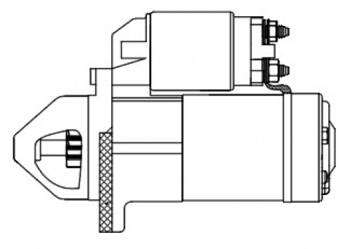 Стартер для автомобилей Nissan Note E12 (12-) 1.2DIG-S 1,4кВт