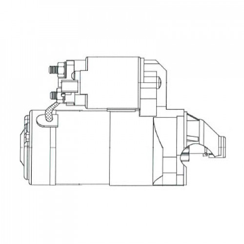 Стартер для автомобилей Lifan Solano (08-)/X50 (15-) 1.6i/1.5i 1,4кВт