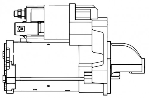 Стартер для автомобилей Geely Coolray (19-)/Cityray (24-) 1.5T 1,6кВт