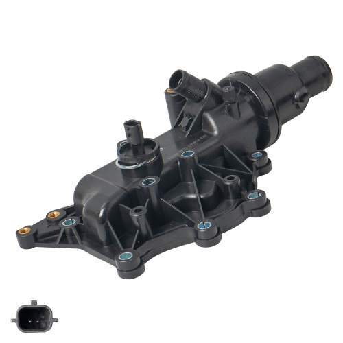 Термостат для автомобилей Renault Fluence (10-)/Megane II (02-) 1.4i/1.6i MT (89°С) (пластиковый корпус)