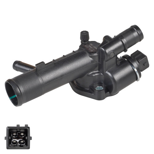 Термостат для автомобилей Duster (10-) 1.5d [K9K] (83°С) (с корпусом и 4-х контактным датчиком)