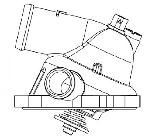Термостат для автомобилей Audi Q7 (06-) 4.2i [BAR;BVJ] (95°С) (с корпусом) (LT 1815)
