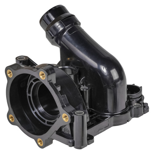 Корпус термостата для автомобилей VW Passat B6 (05-)/Skoda Octavia A5 (04-) 1.8T/2.0T (с пластиковым корпусом, с датчиком)