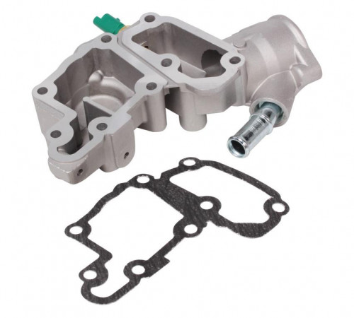 Корпус термостата для автомобилей Peugeot 206 (07-)/207 (06-)/Citroen C3 (02-) 1.4i (алюминиевый)