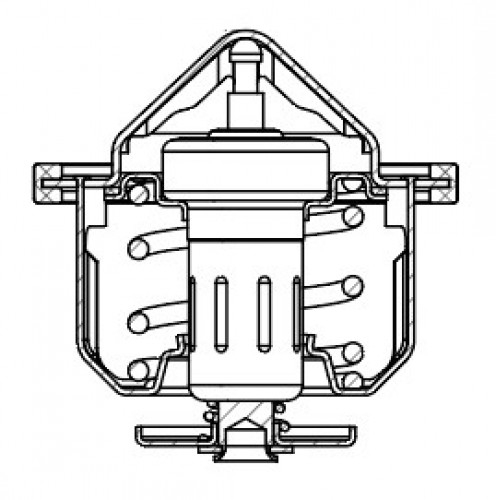 Термостат для автомобилей Chery QQ/Sweet (02-)/QQ6 (S21) (06-) 0.8i/1.1i (85°С)