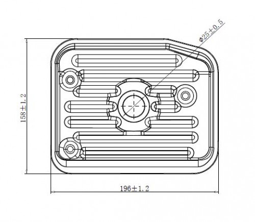 Фильтр АКПП для а/м VAG Octavia (00-)/Passat B3/B4 (88-)/B5 (96-)/Golf IV (97-) [01M]