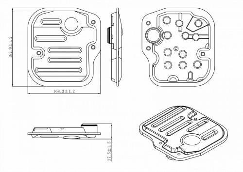 Фильтр АКПП для а/м Toyota Corolla (06-) [U340E/U341E/U341F]