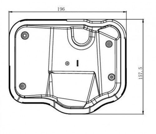 Фильтр АКПП для а/м Москвич 3 (22-)/JAC J7 (20-)/Geely Emgrand (12-) [VT2/VT3/EC7]