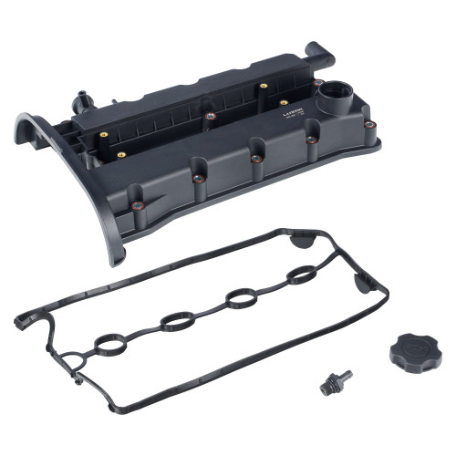 Крышка клапанная для а/м Chevrolet Lacetti (04-)/Aveo (02-) 1.4i/1.6i [L] (пластик., с прокл.)