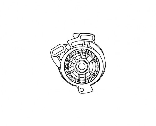 Насос водяной для автомобилей Audi 80 (78-)/100 (76-) 1.9/2.1/2.2/2.3