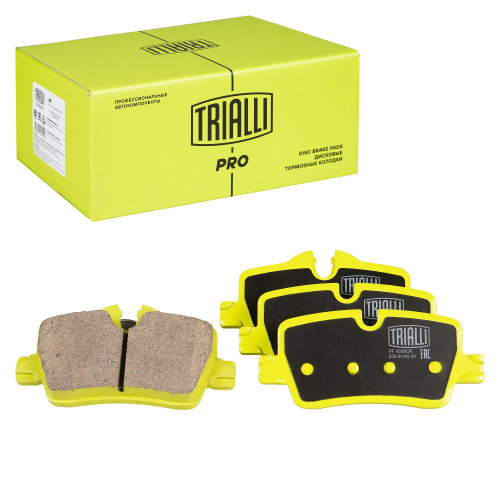 Колодки тормозные дисковые задние (керамические) для автомобилей BMW 3 (G20) (18-) / 4 (G22) (20-) с тормозной системой TRW [серия PRO]