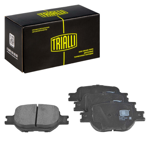 Колодки тормозные дисковые передние для автомобилей Toyota Caldina (02-) / Matrix (02-)