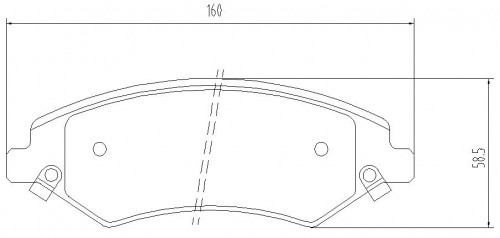 Колодки тормозные дисковые передние для автомобилей Jetour Dashing (22-) / X70 Plus (18-)
