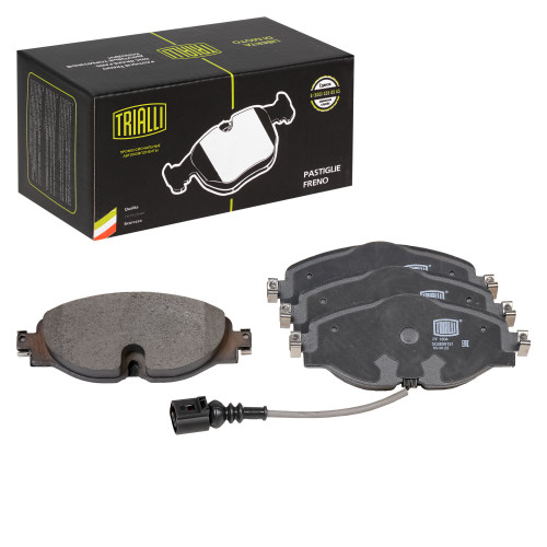 Колодки тормозные дисковые передние для автомобилей Skoda Rapid (12-) / Octavia A7 (13-) / A8 (20-) (в комплекте с датчиком)