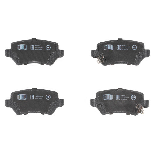 Колодки тормозные дисковые задние для автомобилей Chery Tiggo 8 (21-) / Tiggo 8 Pro (21-) / Livan X3 PRO (21-)