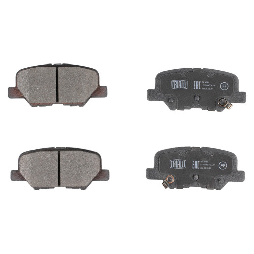 Колодки тормозные дисковые задние для автомобилей Mitsubishi Outlander III (12-) / ASX (10-)