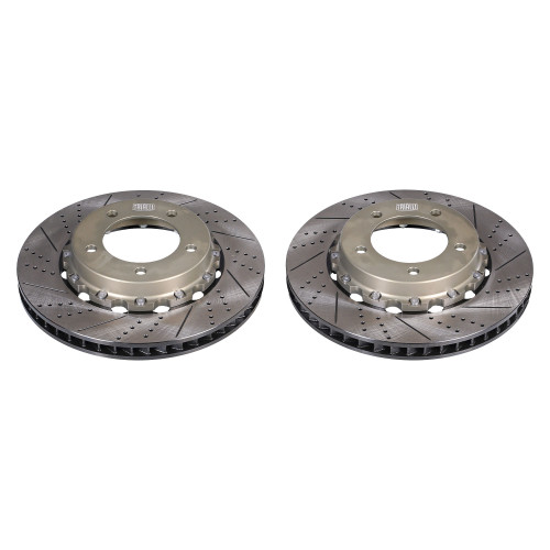 Комплект тормозов для автомобилей Toyota Land Cruiser 200 (07-) / (12-) / (15-) передний (R18) (суппорт+диск+колодка+шланг)