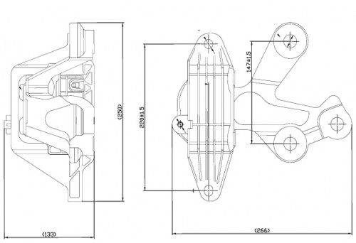 Опора двигателя для автомобиля Chevrolet Malibu (15-) 1.5T/2.0i левая верхняя