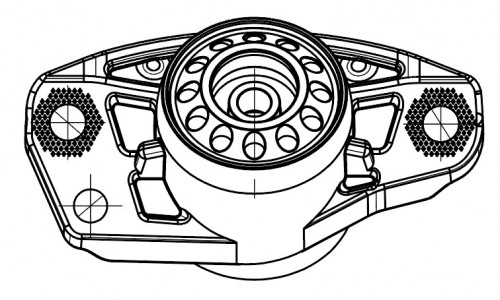 Опора амортизатора для автомобилей Chery Tiggo 7 Pro Max (23-)/Omoda C5 (22-)/S5 (23-) (задняя)