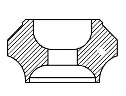 Опора амортизатора для автомобилей VW Golf II (83-)/III (91-) (задняя)