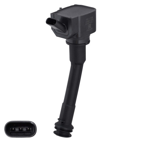 Катушка зажигания для автомобилей Geely Coolray (19-)/Emgrand SS11 (21-)/Cityray (23-) 1.5T (изогнутый наконечник)