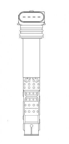 Катушка зажигания для автомобилей VAG A8 (03-)/Touareg (02-)/Continental (01-) 6.0i