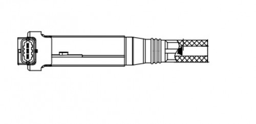Катушка зажигания для автомобилей Peugeot 301 (12-)/Citroen C-Elysee (12-) 1.2i