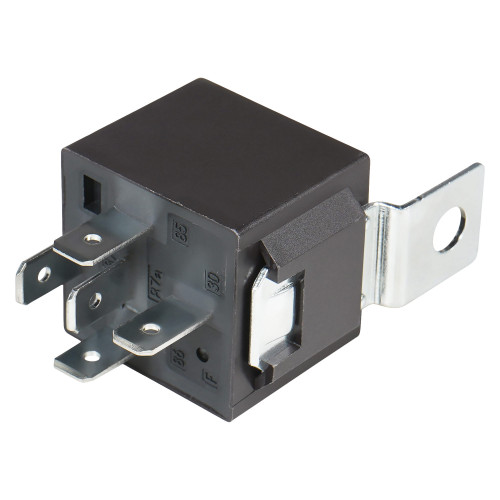 Реле 12V 20/30A 5 контактов (с кронштейном, с резистором)