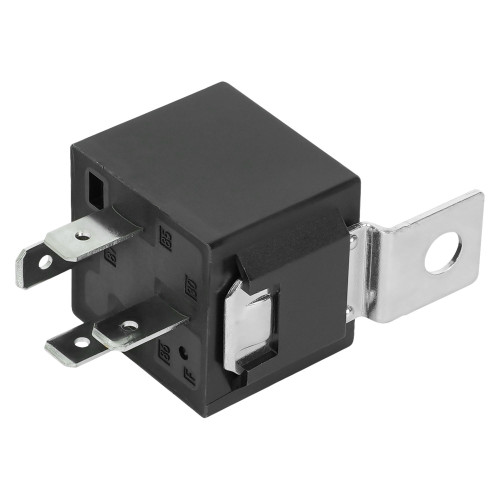 Реле 12V 40A 4 контакта (защиты стартера, с кронштейном, с резистором)