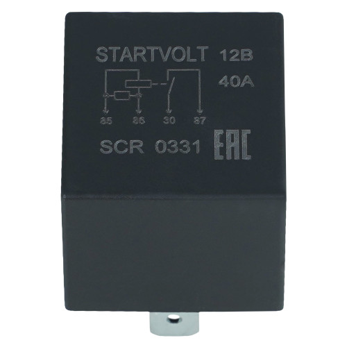 Реле 12V 40A 4 контакта для автомобилей Лада Vesta (17-)/Vesta NG (23-)