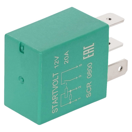 Реле 12V 20A 4 контакта для автомобилей VAG/Toyota/Opel/Ford/BMW/Mercedes-Benz