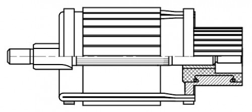 Ротор стартера для автомобилей Chevrolet Captiva C140 (10-)/Opel Antara (10-) 2.4i/2.2D