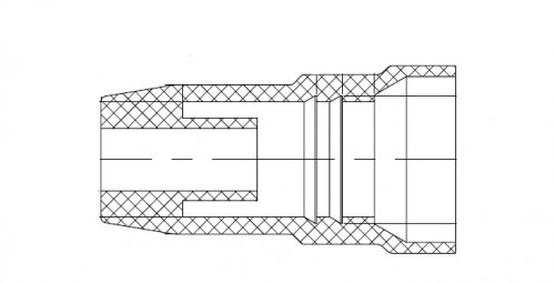 Наконечник катушки зажигания для автомобилей Chevrolet Cruze (09-)/Orlando (10-) 1.6i/1.8i