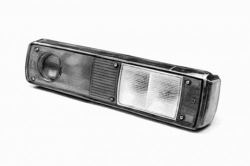 Фонарь задний для автомобилей Renault Premium II (05-) правый