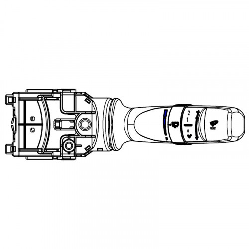 Переключатель подрулевой для автомобилей Hyundai Solaris (10-)/Kia Rio (10-) (стеклоочистителя)