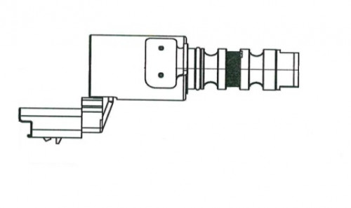 Клапан электромагнитный регулировки фаз ГРМ для автомобилей PSA C5 (08-)/407 (05-) 1.8i/2.0i выпускной