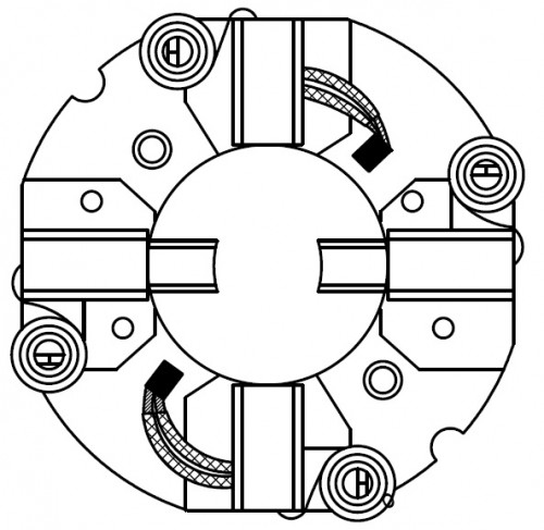 Узел щеточный стартера для автомобилей ГАЗ/ПАЗ/Урал/МАЗ с дв. ЯМЗ-534/536 24В (VBS 0356)