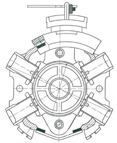 Узел щеточный стартера для автомобилей Ford Focus II (05-)/Fusion (02-) 1.4i/1.6i (тип Bosch)