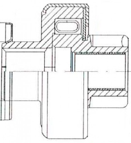 Привод стартера (бендикс) для автомобилей Лада Vesta (15-)/XRay (16-) 1.6i MT (тип Hitachi)